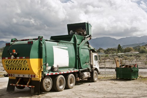 Modern waste sorting facility in Shortlands